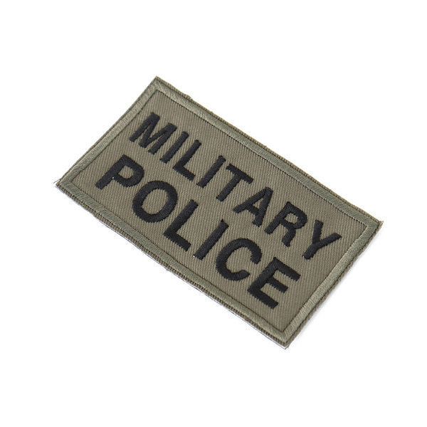 MILITARY POLICE 패치 국방색 군사경찰 컴뱃셔츠 와펜