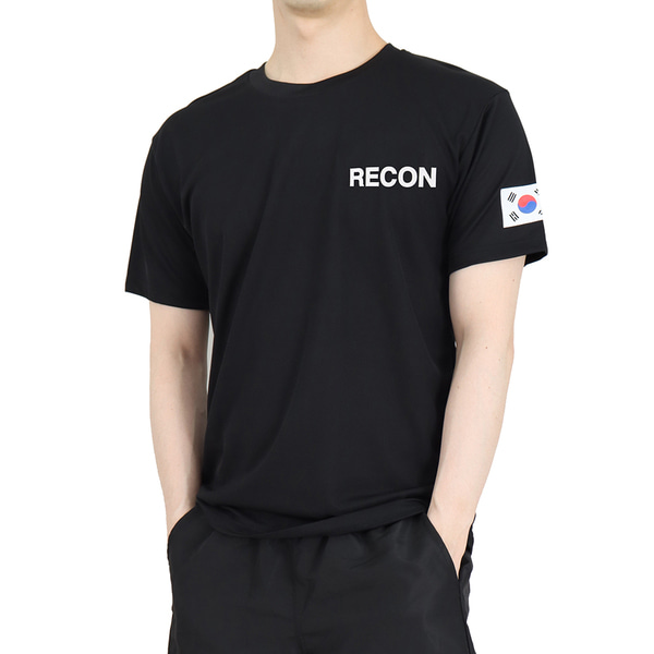 쿨론 수색대대 RECON 로카반팔티 검정 로카티 군인 군용 군대 티셔츠