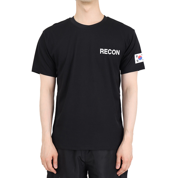 쿨론 수색대대 RECON 로카반팔티 검정 로카티 군인 군용 군대 티셔츠