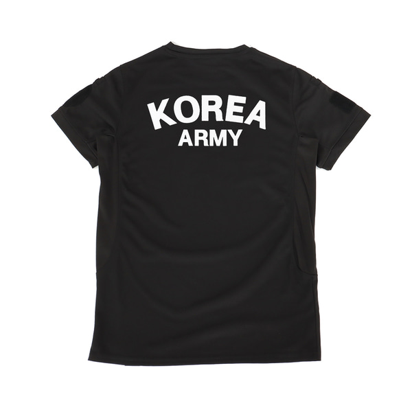 택티컬 로카티 반팔 검정 ROKA 군인 전술 티셔츠