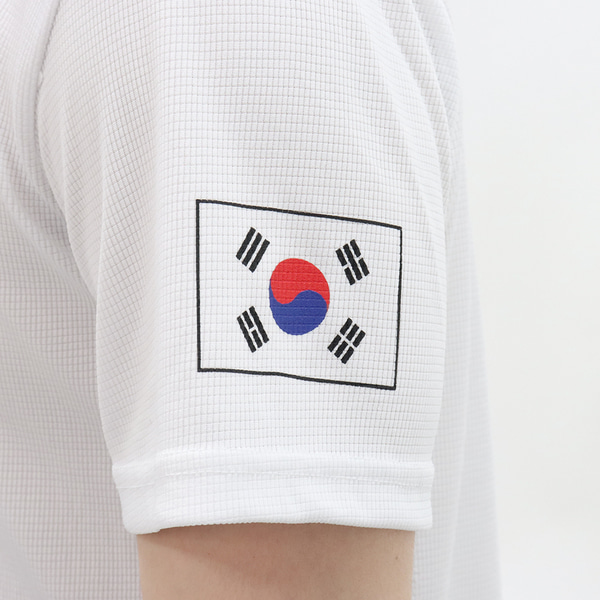 쿨론 코리아아미 PX 로카티 ROKA 반팔 흰색 군인 군대 티셔츠