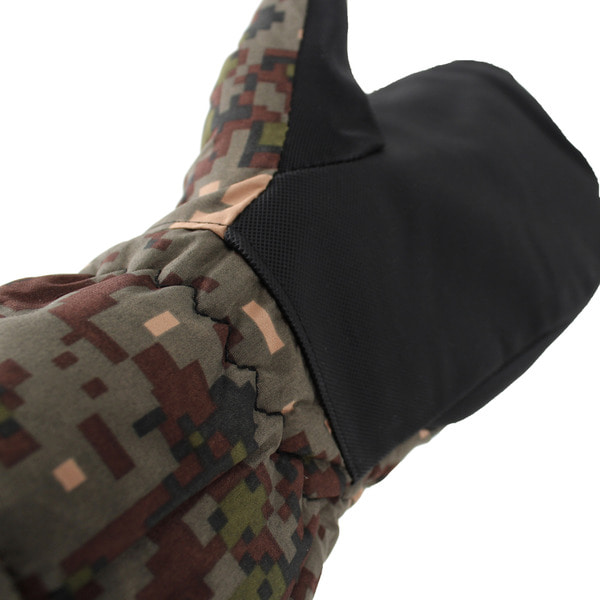 뱅키드 벙어리 방수 장갑 디지털 군인 군용 군대 방한장갑