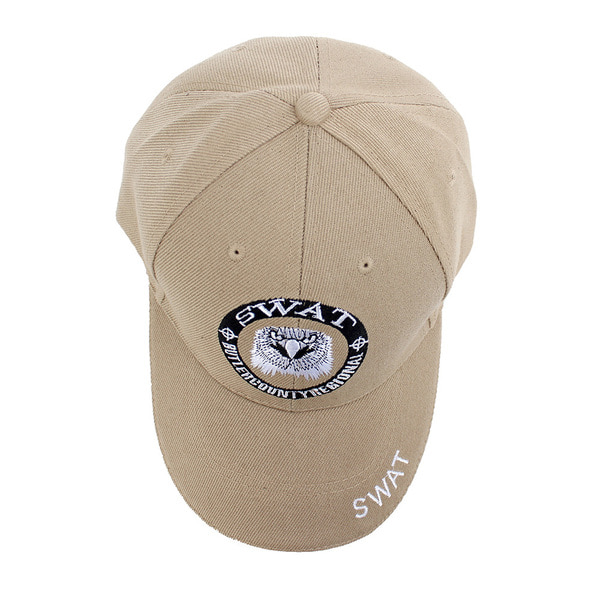 밀리터리 볼캡 SWAT 독수리 베이지 / 군인 군용 모자