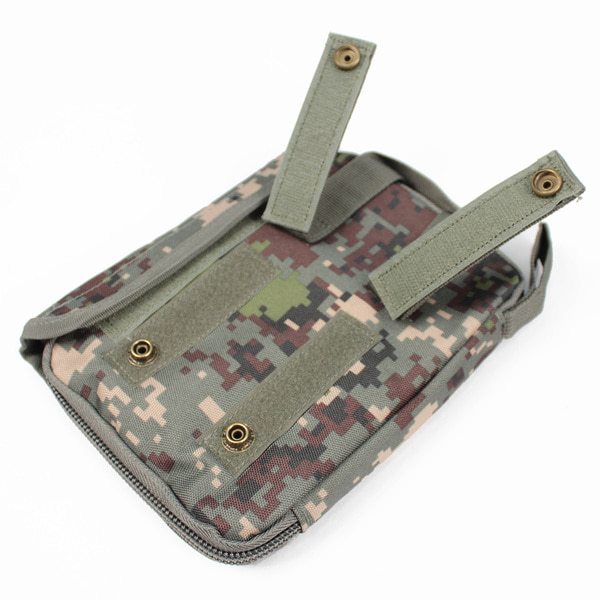 휴대용 지도낭 파우치 군인 군용가방 허리쌕 벨트 보조가방