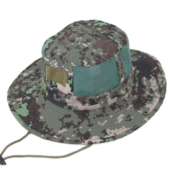 고급 망사 방수 디지털 정글모 / 군인 군용 모자
