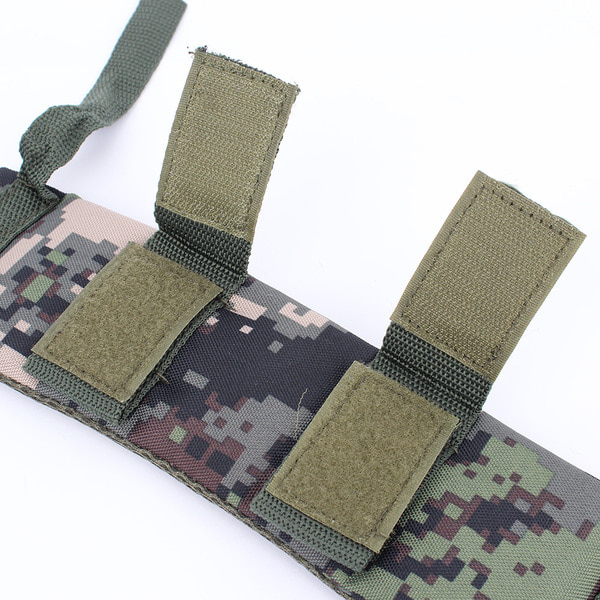 디지털 군장어깨보호대 / 군인 행군 훈련