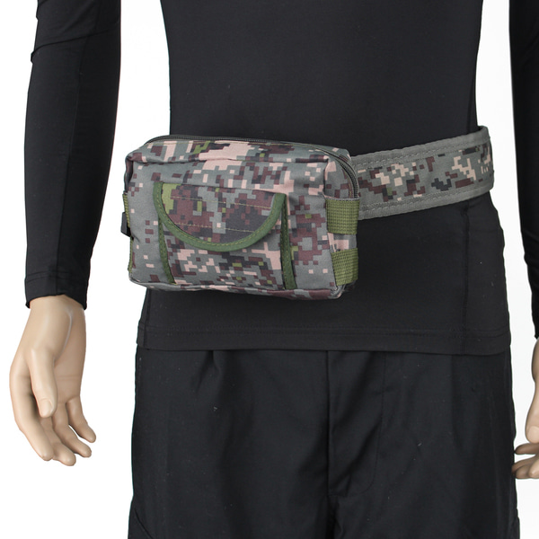 디지털 핸드폰 파우치 군인 군용가방 보조가방