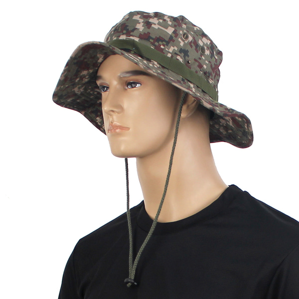 딘텍스 방수 정글모 디지털 / 군인 군용 모자