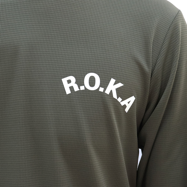 쿨론 코리아아미 PX 로카티 ROKA 긴팔 카키 군인 군대 티셔츠
