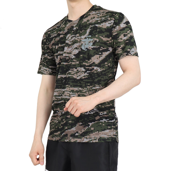 쿨론 해병대 반팔 회색앵카 / 군인 군용 군대 티셔츠