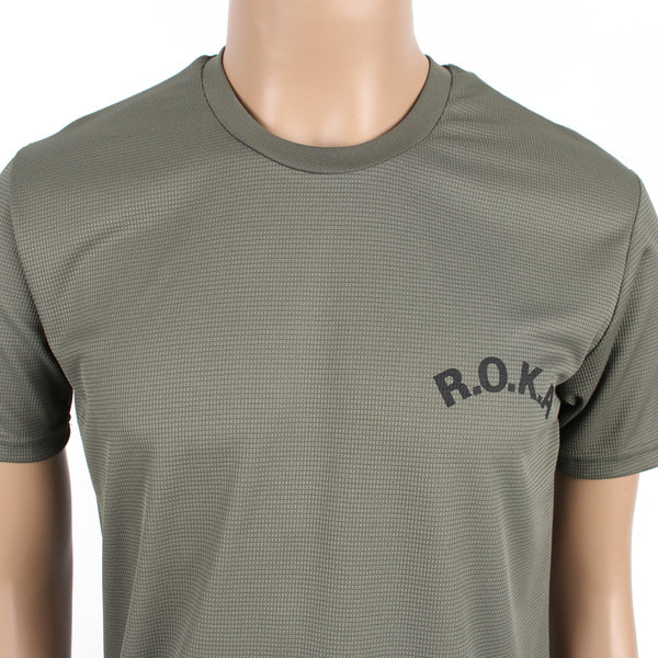 쿨드라이 ROKA 로카반팔티 카키 로카티 군인 군용 군대 티셔츠