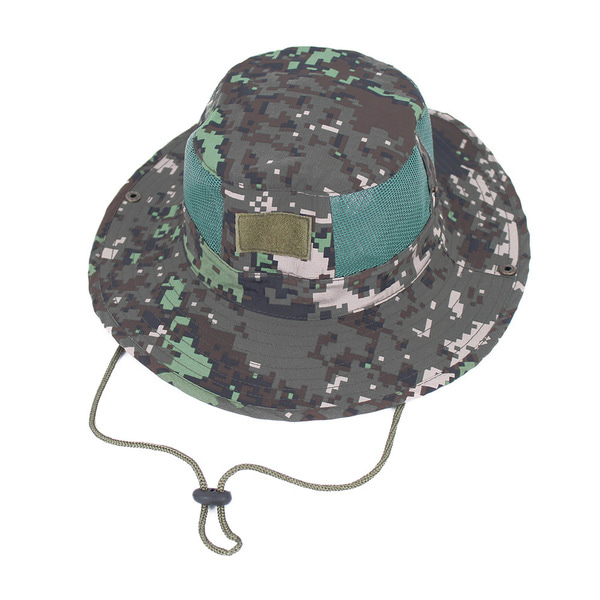 고급 망사 방수 디지털 정글모   군인 군용 모자