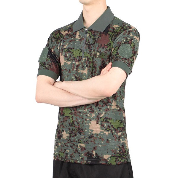 쿨론 넥카라 반팔 티셔츠 국방 / 군인 군용 군대 티셔츠