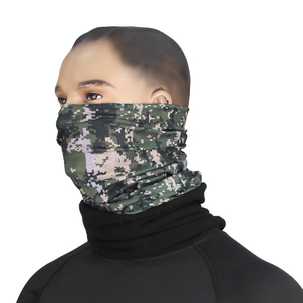 방한기모버프 해병디지털 / 군인 군용 마스크