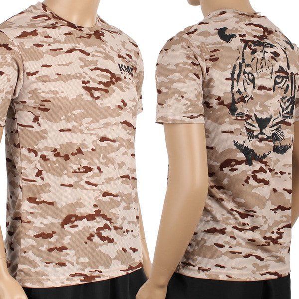 쿨론 KMZ 호랑이 반팔티 ACU   군인 군용 티셔츠